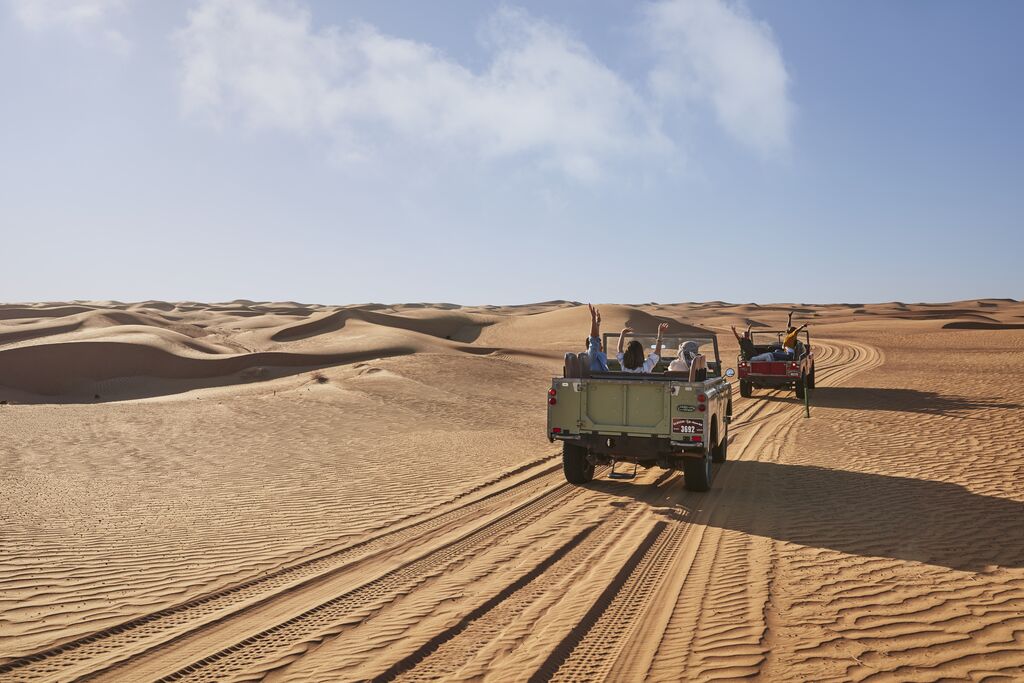Dubai Desert United Arab Emirates Jeep safari