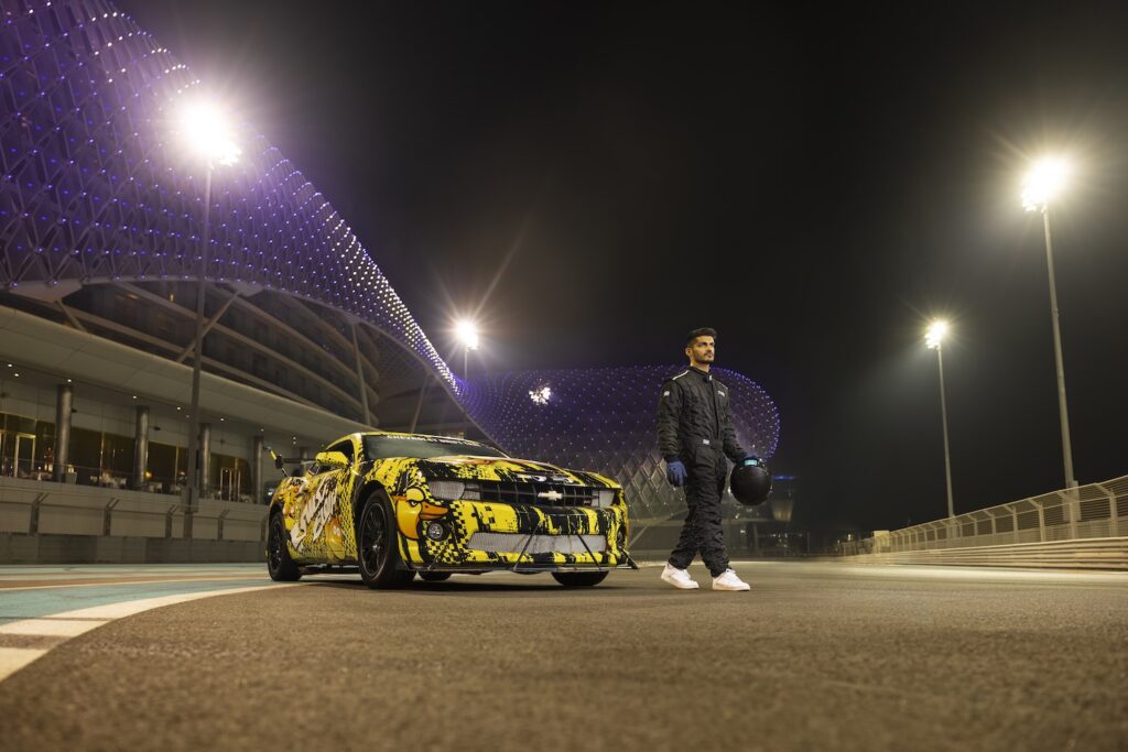 Yas Marina Circuit Abu Dhabi At Night