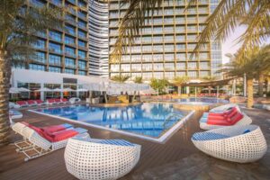 United Arab Emirates Abu Dhabi Yas Rotana Swimming Pool