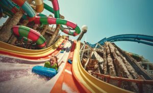 United Arab Emirates Yas Waterworld Abu Dhabi Sebag Slide