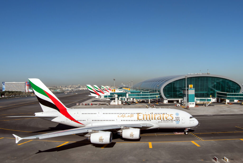 Emirates A380 Dubai