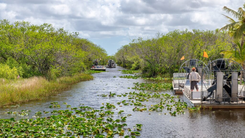 Everglades airboat tour in Florida, perfecte rondreis activiteit
