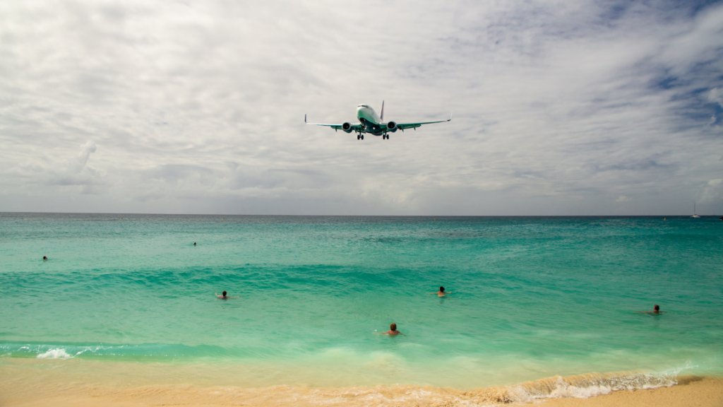 Saint Martin beach