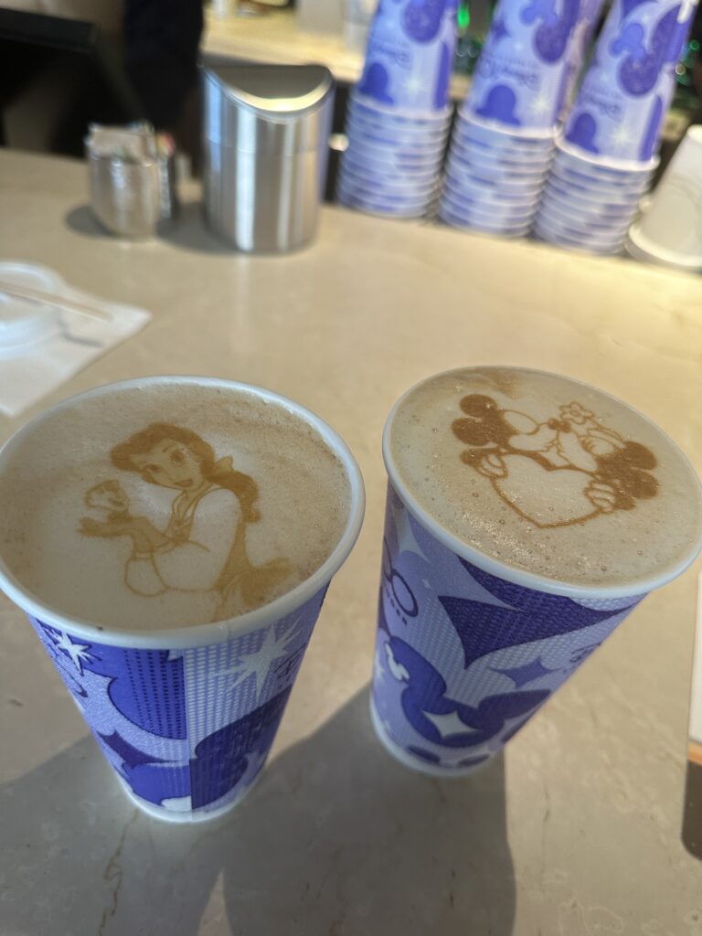 Disney Cruise Line coffee