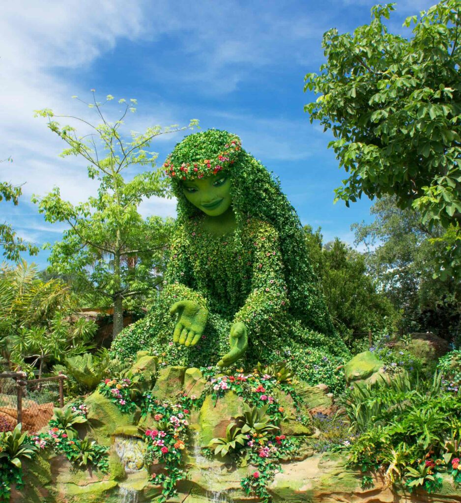 Interactive Moana attraction Journey of Water at Disney's EPCOT, Orlando Florida