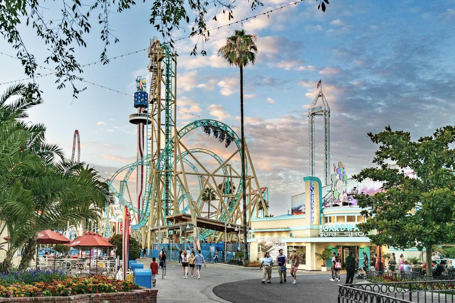 Knotts Berry Farm Los Angeles California - United States overview summer