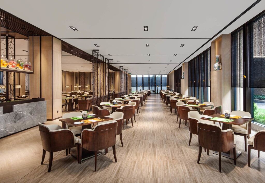 Courtyard Shanghai China Asia Mariott Hotel Restaurant