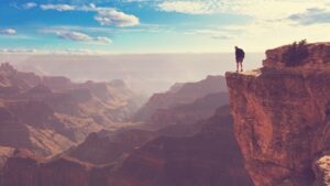 The Grand Canyon viewing point