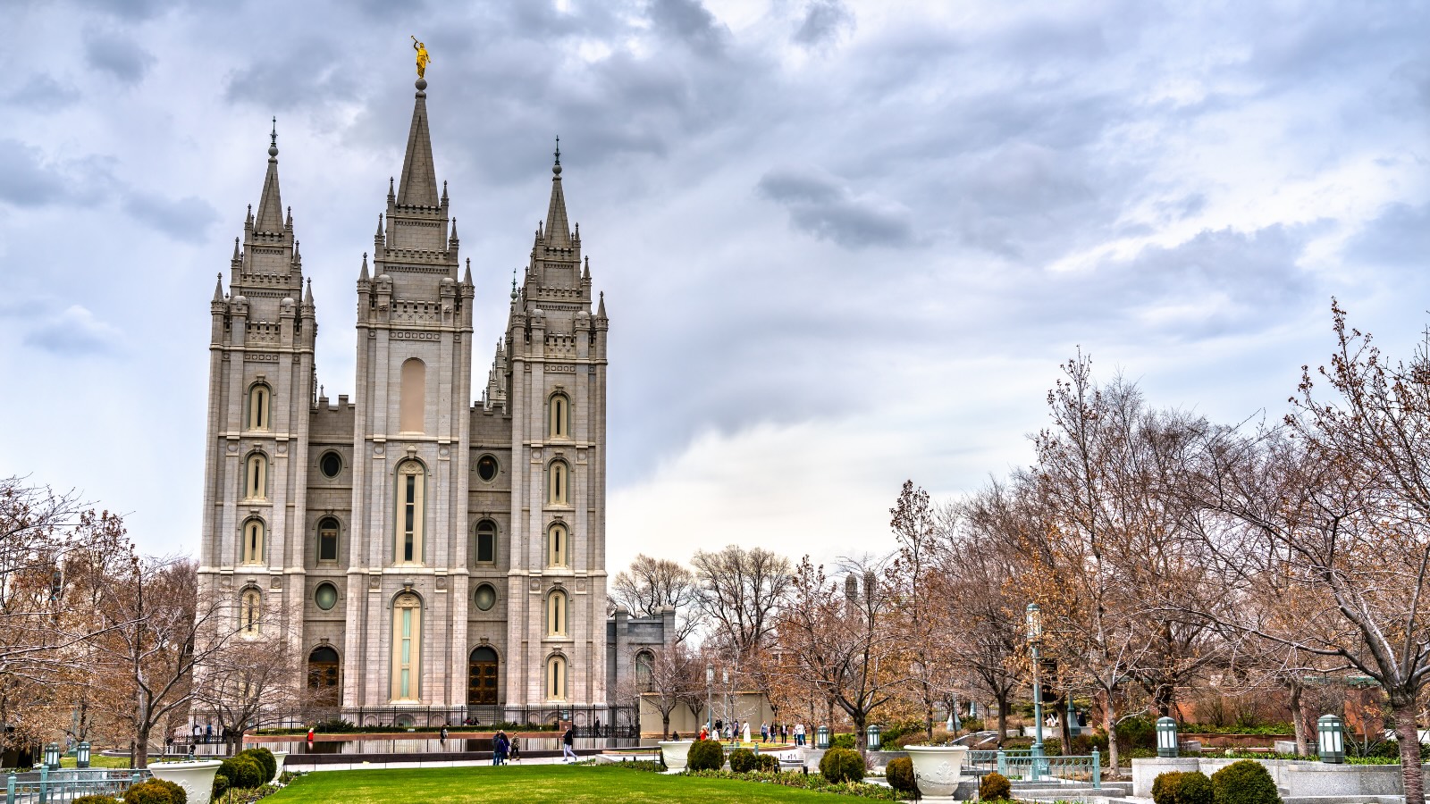 Salt Lake Temple in Utah