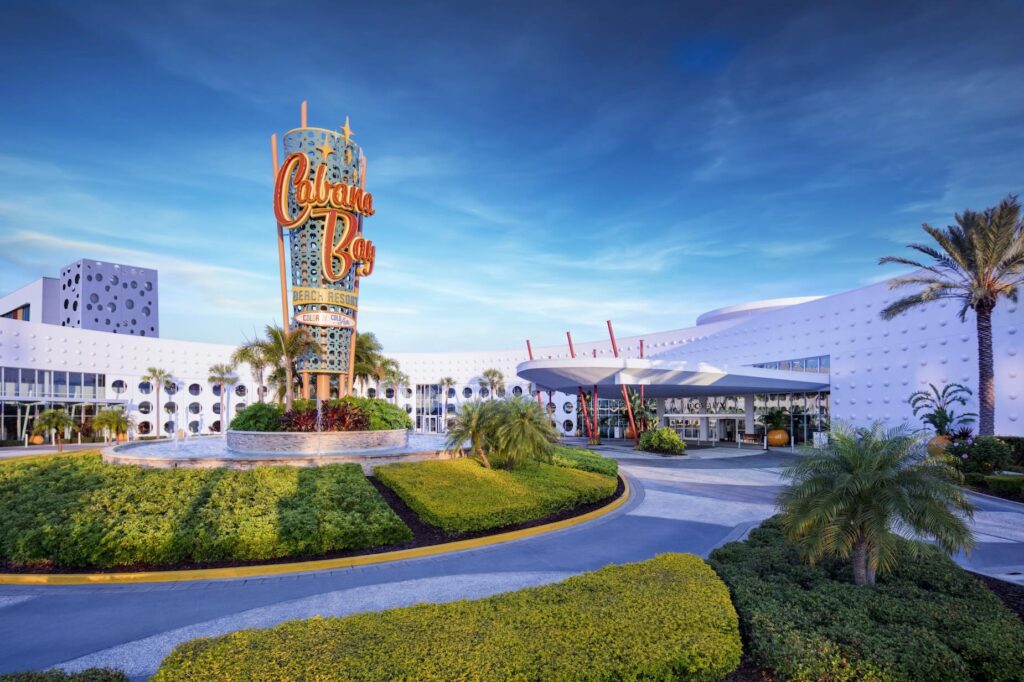 Cabana Bay Beach Resort Universal Orlando Florida Aerial
