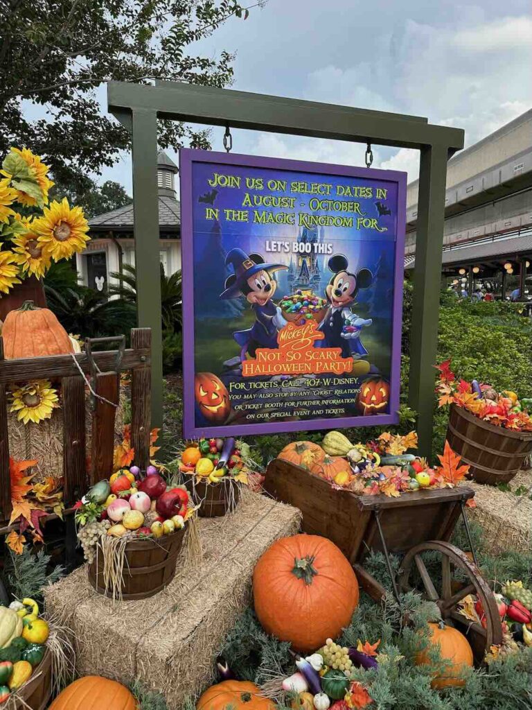 Magic Kingdom Walt Disney World Mickeys not So Scary Halloween Party - Orlando Florida