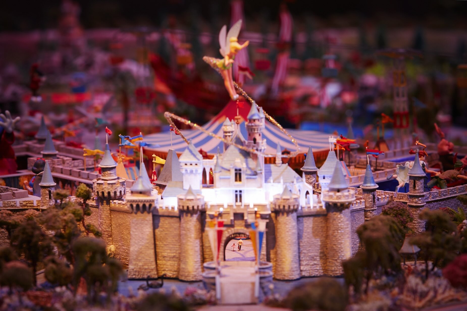 Walt Disney Museum San Francisco Castle miniature