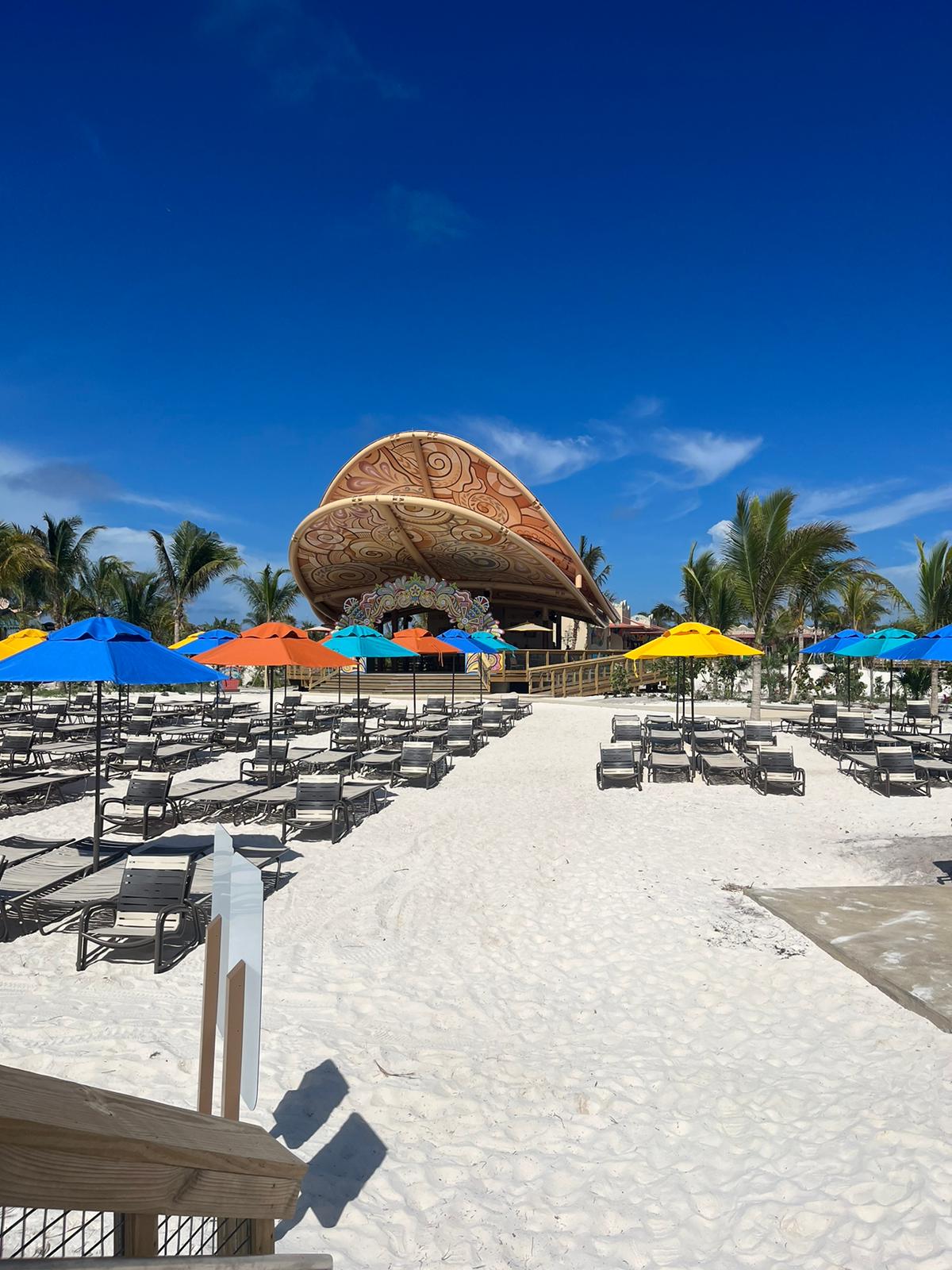 Disney Lookout Cay stage