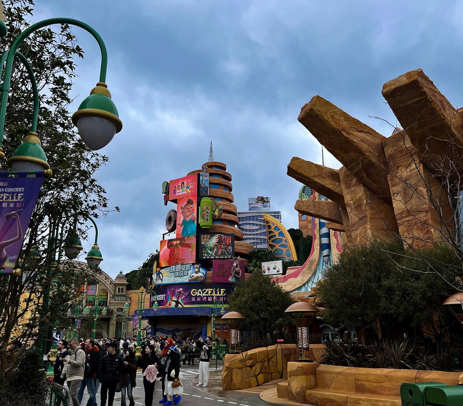 Zootopia at Shanghai Disneyland, one of the Disney parks Asia