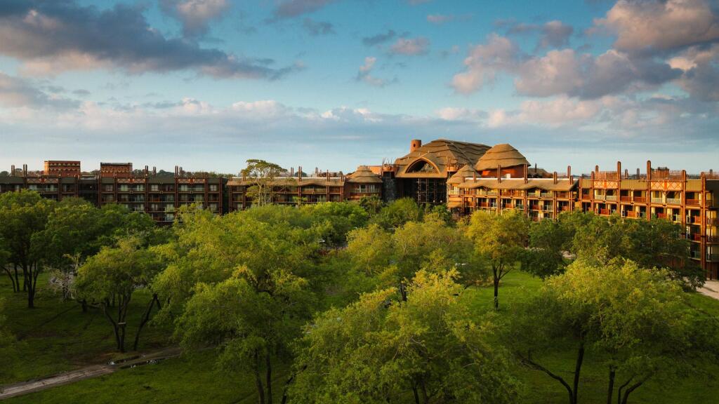 Walt Disney World Animal Kingdom Lodge - Deluxe Resort Aerial view