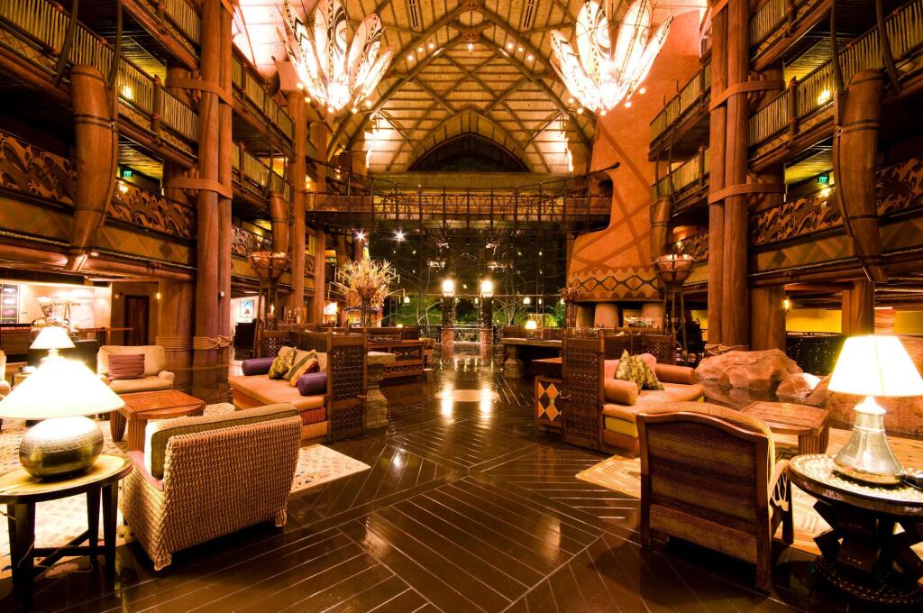 Walt Disney World Animal Kingdom Lodge - Deluxe Resort Lobby