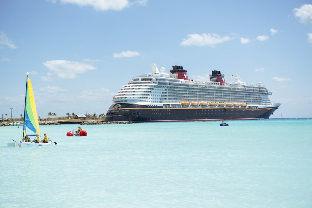 Disney Cruise Line - Disney Fantasy Castaway Cay docked