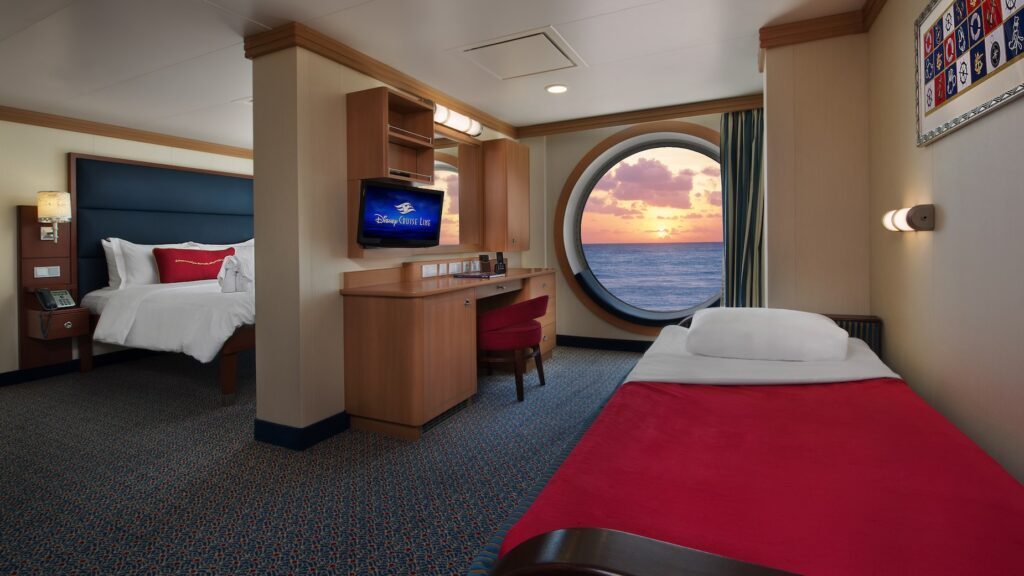 Disney Cruise Line - Disney Fantasy Balcony Cabin Family Room