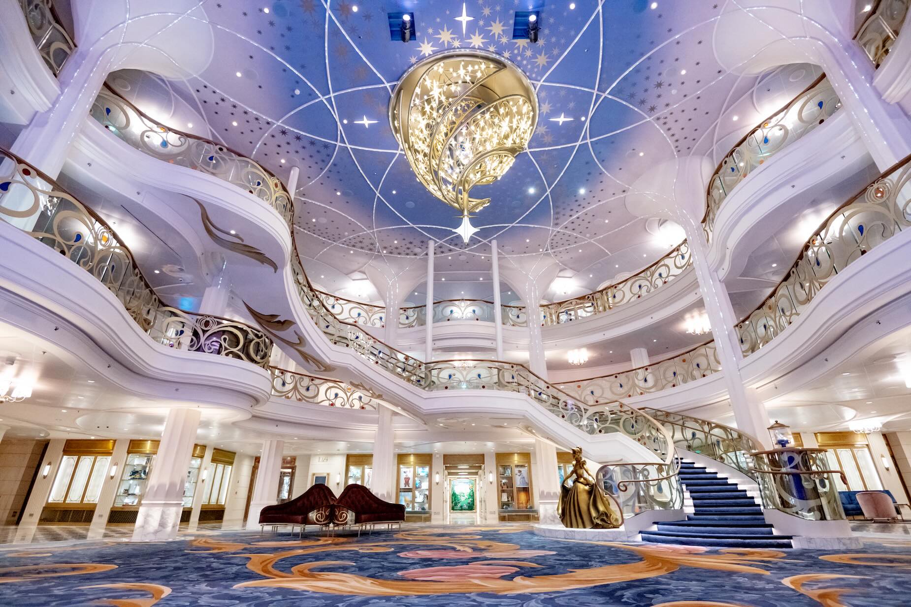Disney Cruise Line - Disney Wish Grand Hall