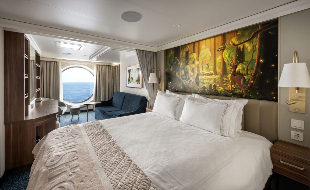 Disney Cruise Line - Disney Wish Stateroom Oceanview