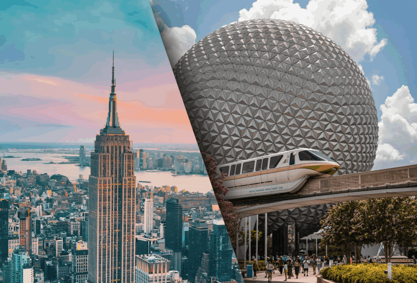 Vacation New York and Florida Orlando - header