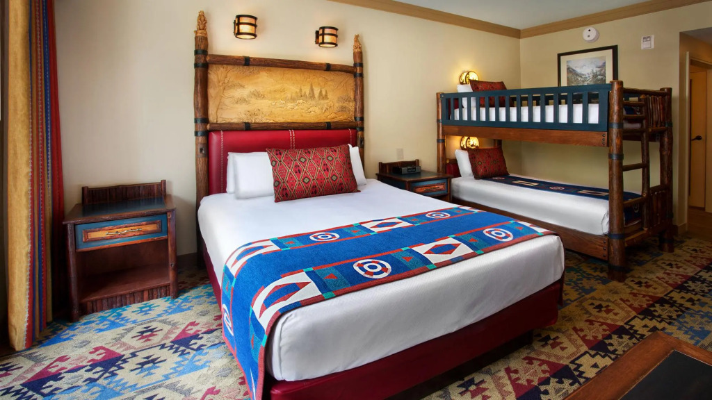 Wilderness Lodge Disney Orlando - familiekamer