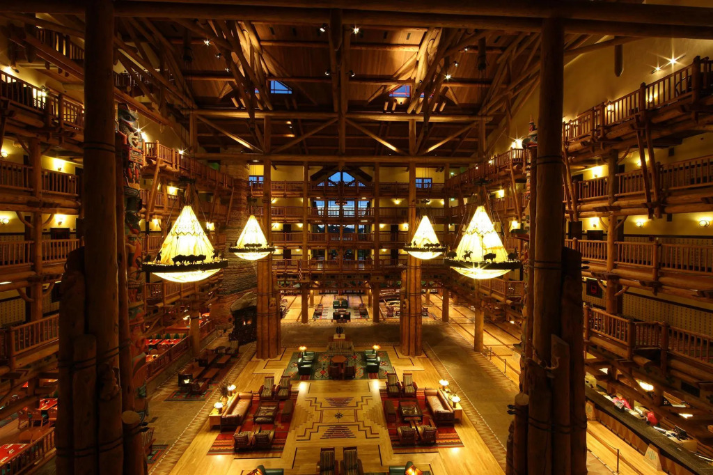 Wilderness Lodge Disney Orlando - lobby