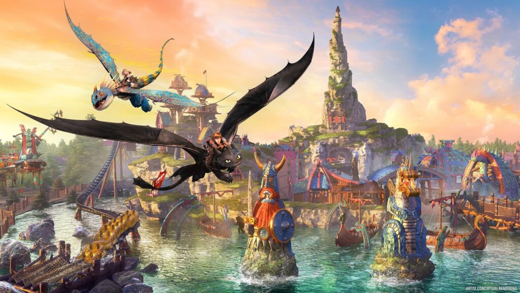 How to Train Your Dragen - Isle of Berk, Universal Epic Universe - Universal Orlando Resort