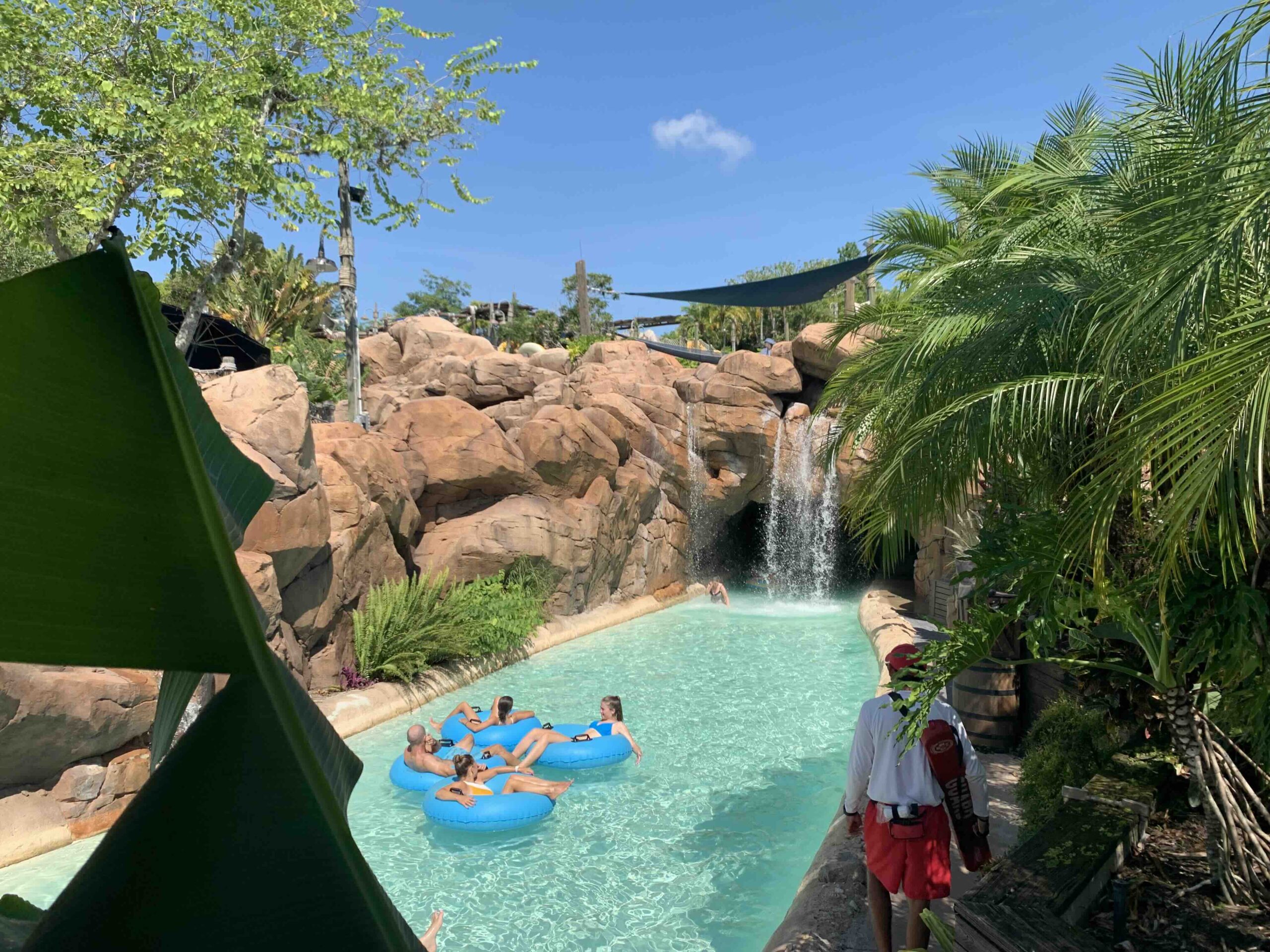 Typhoon Lagoon lazy river - Walt Disney World water park Orlando