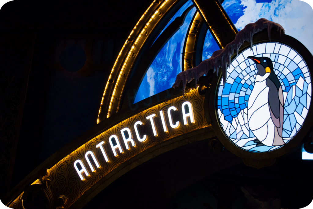 Antartica Sea World Yas Island Abu Dhabi -Pretparken van Dubai en Abu Dhabi