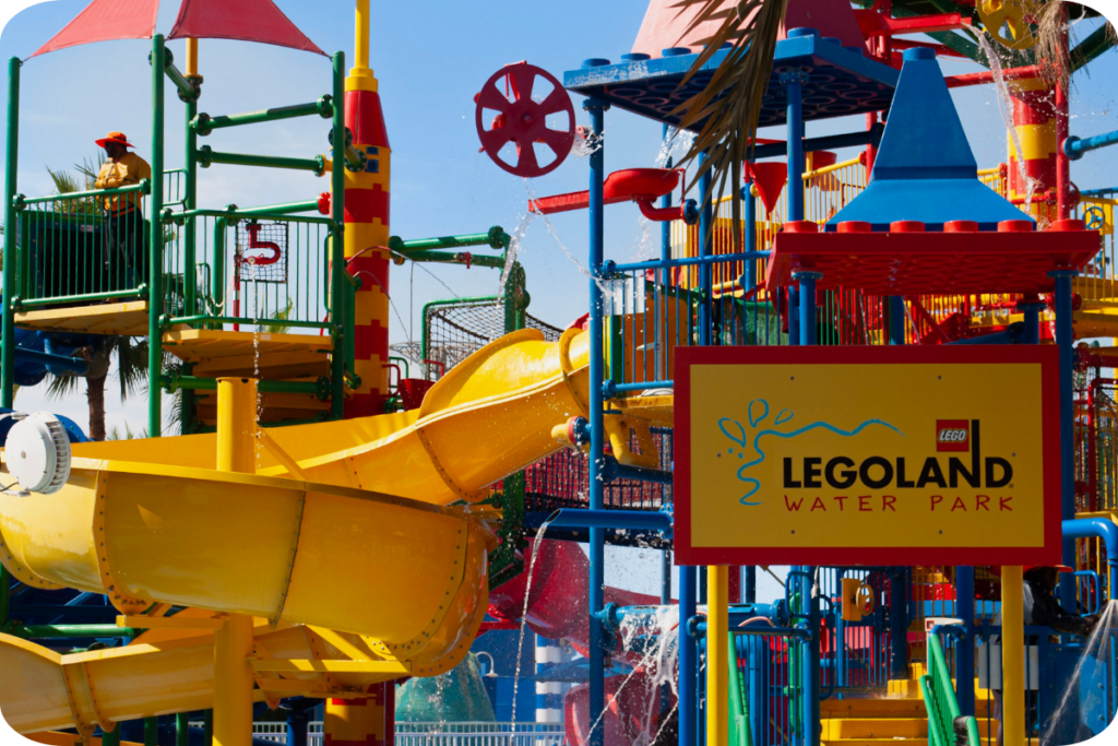 LEGOLAND glijbaan Abu Dhabi pretparken van Dubai