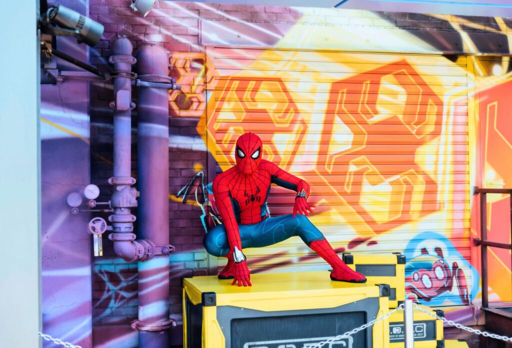 Disneyland Anaheim, Disney California Adventure - Spiderman Avenger Campus