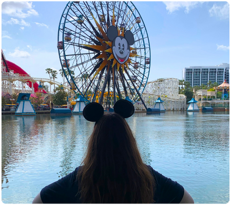 Pixar pal-a-round Disney California Adventure with Mickey ears - Disneyland Anaheim Resort 