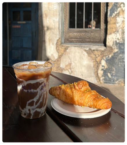 Honey Pistachio Croissant, Animal Kingdom snack - Walt Disney World snacks