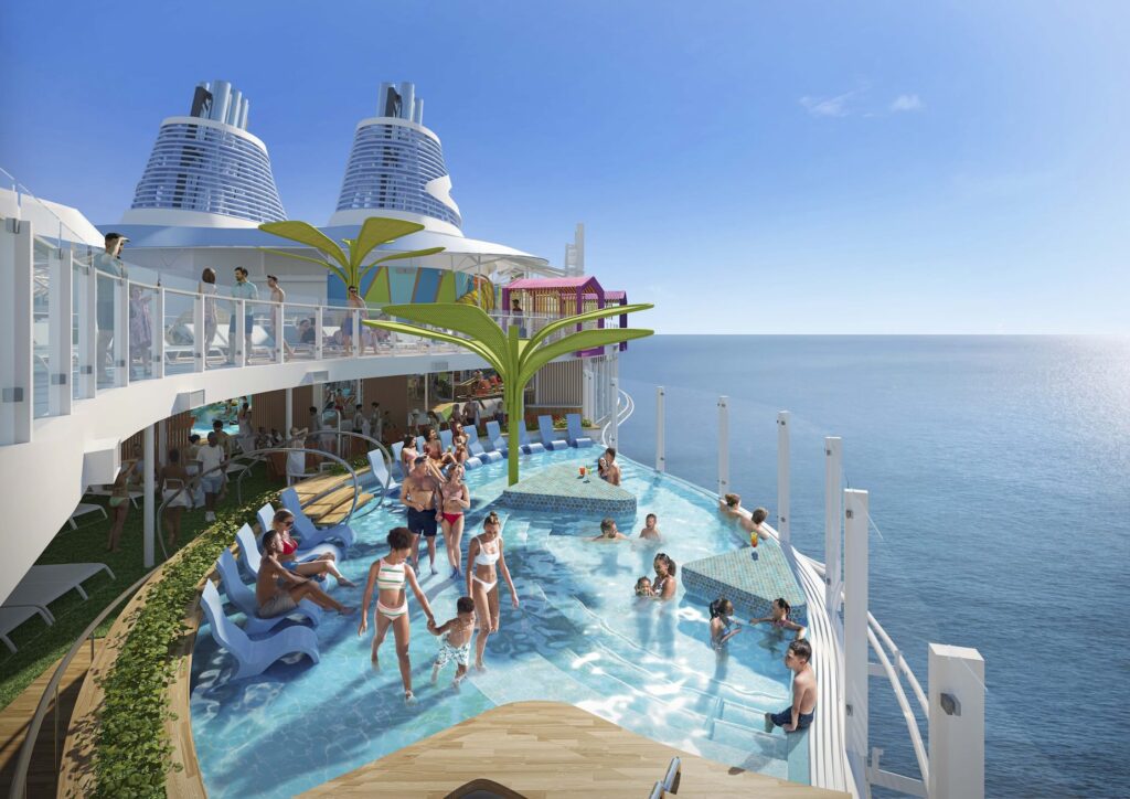 Inifinty Pool Cove Star of the Seas - Royal Caribbean Cruises