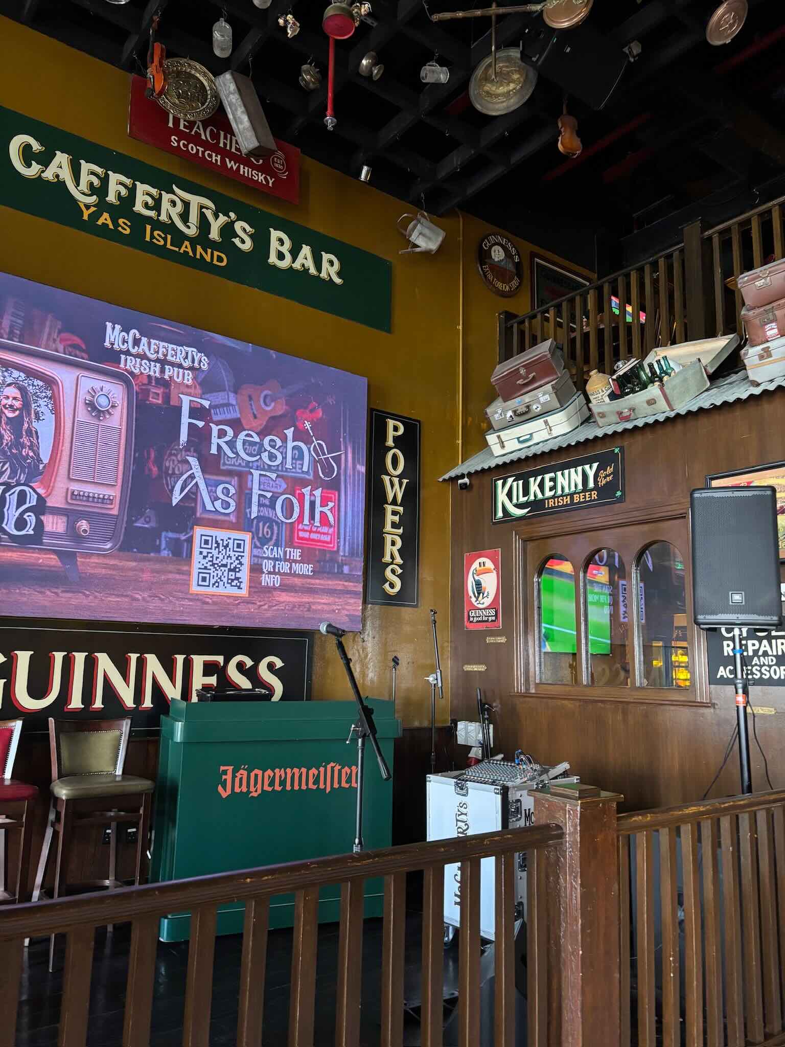 Irish Pub at hotel in Abu Dhabi
