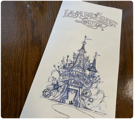 Pixar restaurant, Lamplight Lounge - Disneyland Anaheim Resort, Disney California Adventure