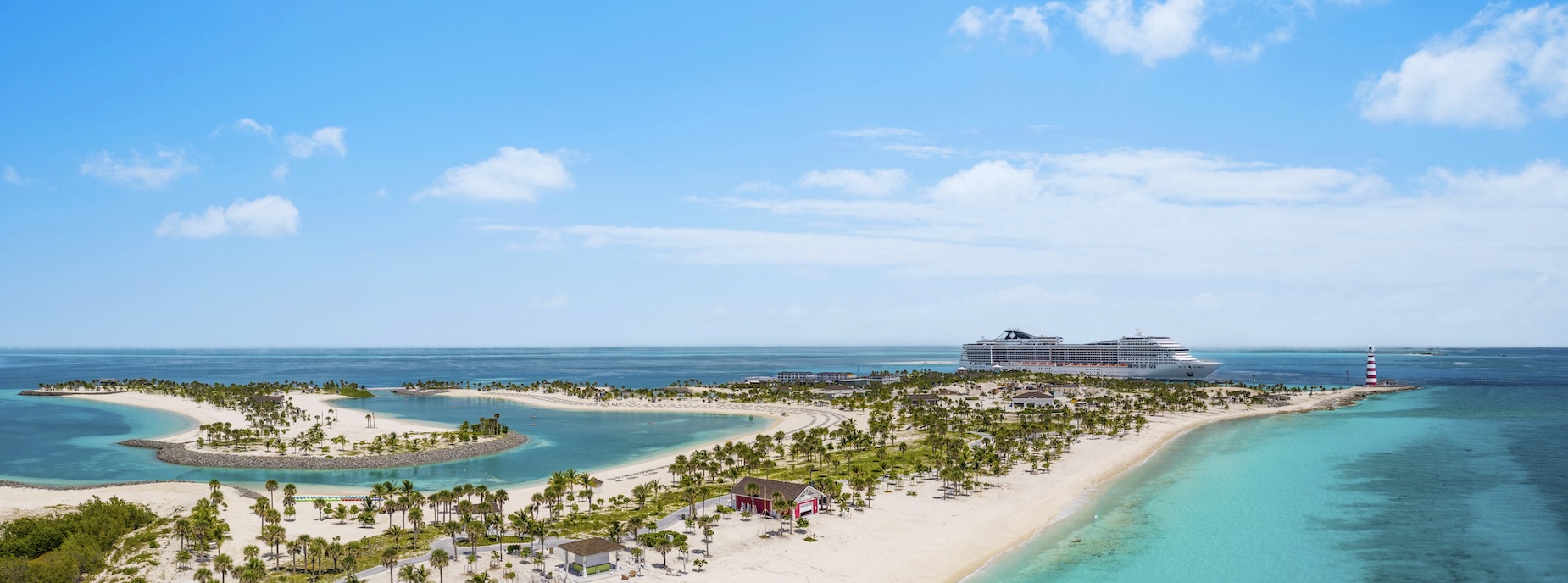 MSC Cruises - Ocean Cay Bahamas overview of island