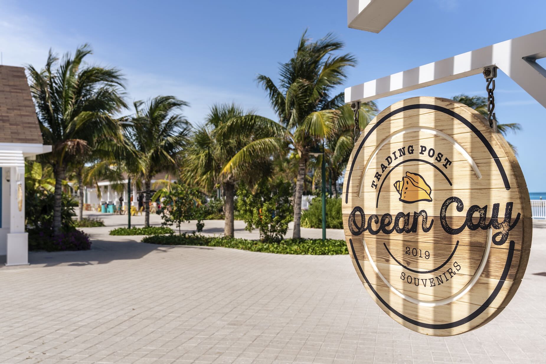 MSC Cruises Ocean Cay Island Sign Trading Post