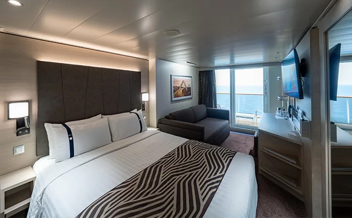 MSC World America Cruise balcony cabin with sea view