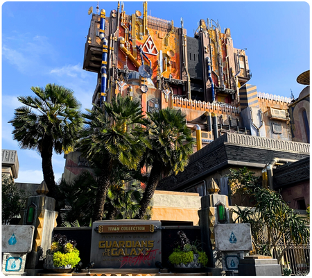 Guardians of the Galaxy, Mission Breakout Disneyland Anaheim Resort, Disney California Adventure