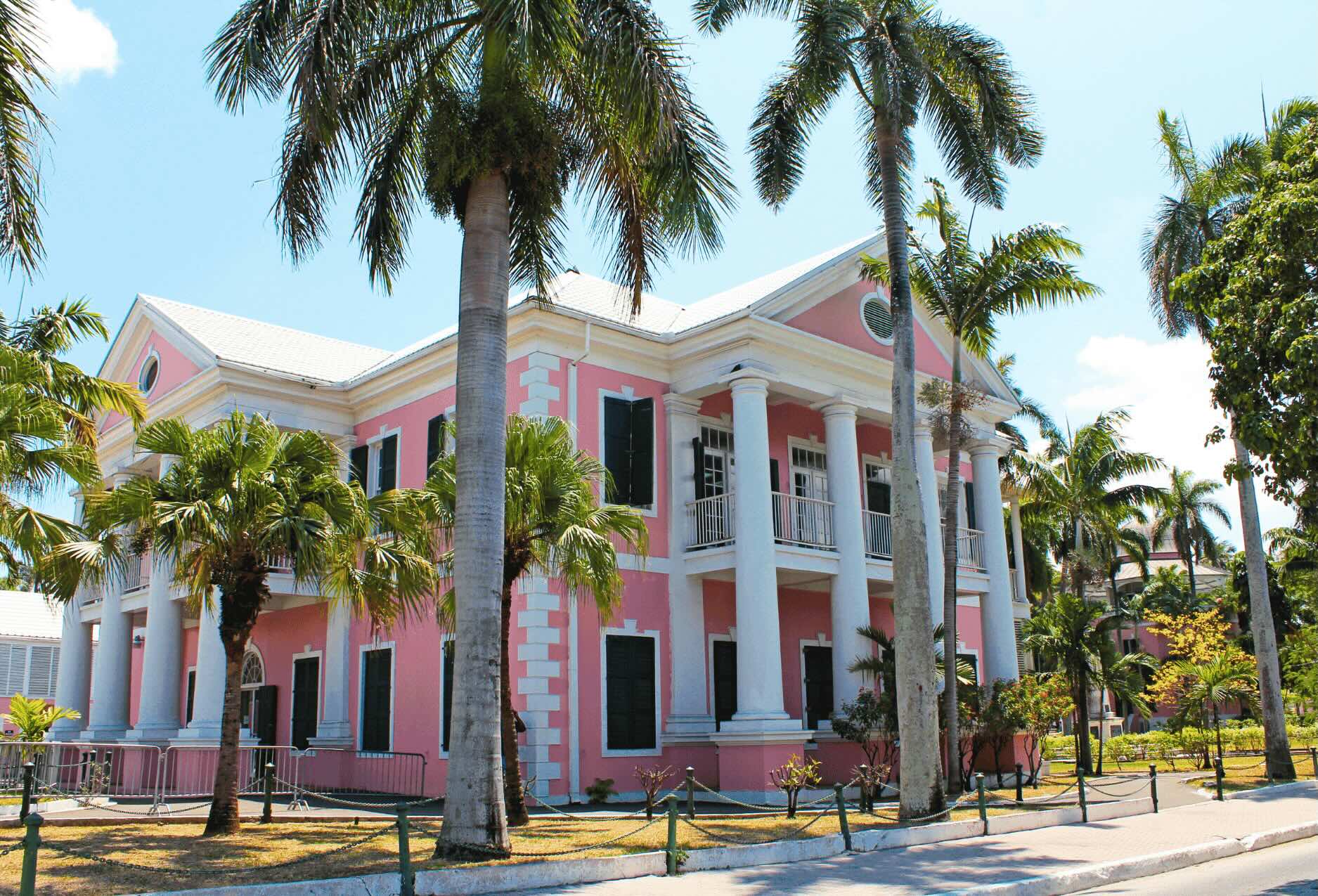 Nassau, Bahamas - City Hall pink