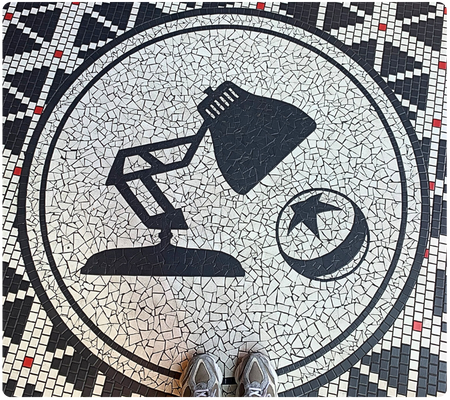 Pixar logo - Disneyland Anaheim Resort 