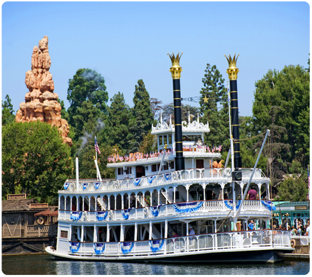 Disneyland Anaheim Resort - Mark Twain Rivers of America