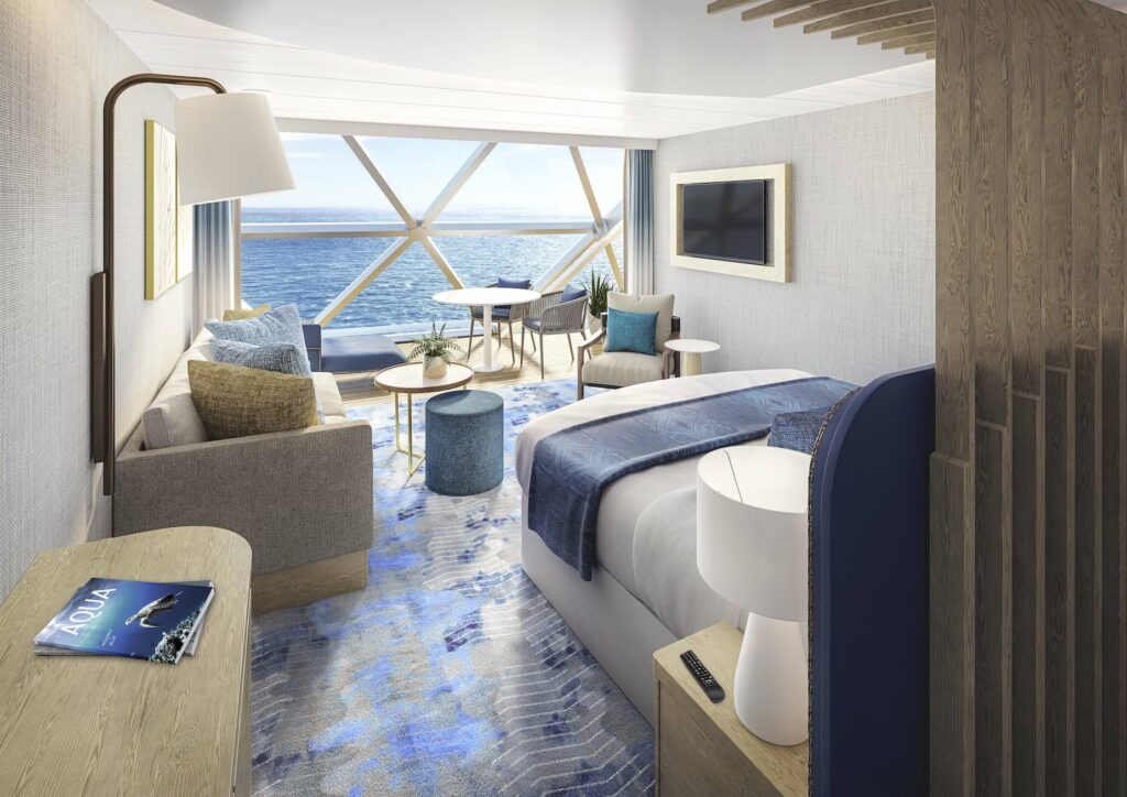 Panoramic suite on Star of the Seas - Royal Caribbean Cruises