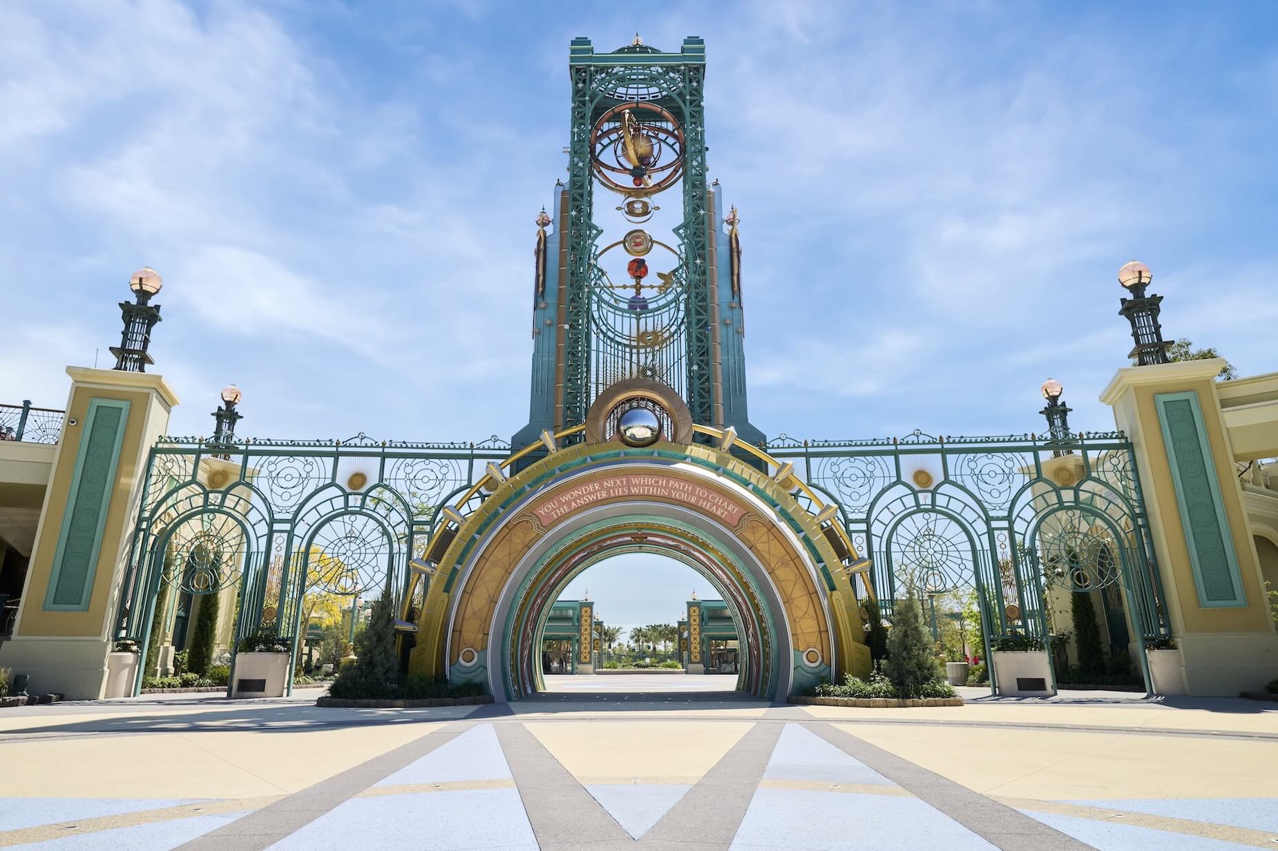 Uitgang van Epic Universe bij Universal Studios Florida – Universal Orlando Resort