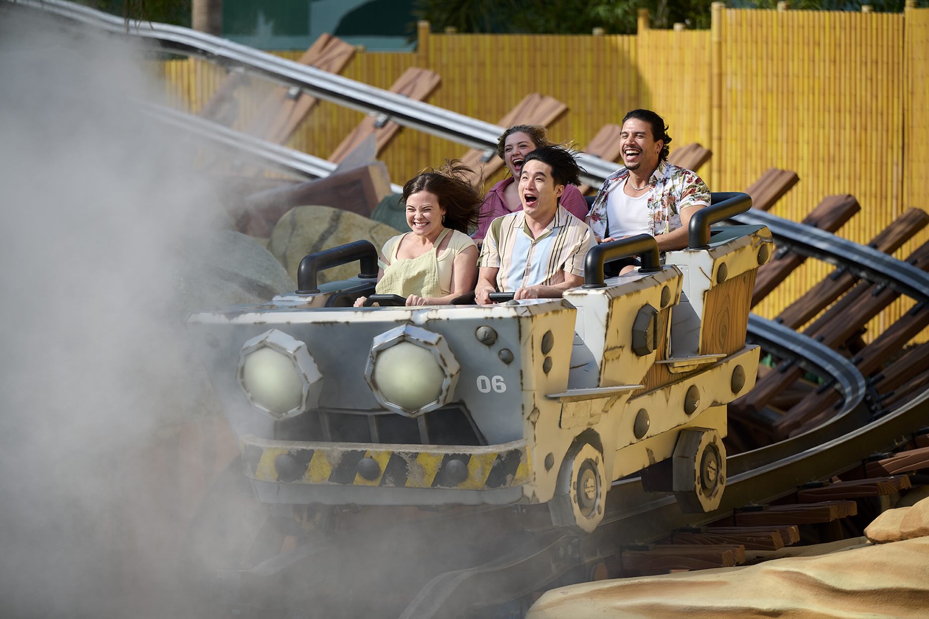 On Ride Mine Cart Madness, Donkey Kong - Universal Orlando Resort, Epic Universe