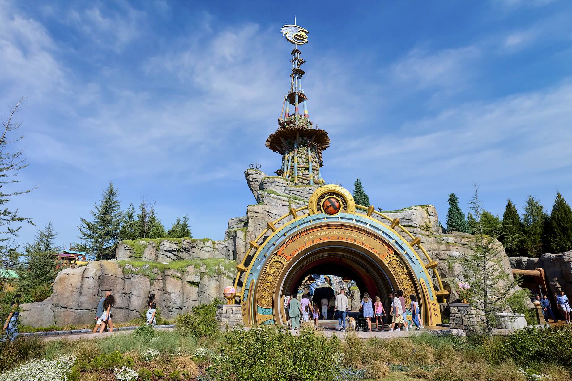 Portal How to Train your Dragon, Isle of Berk - Universal Orlando Resort, Epic Universe