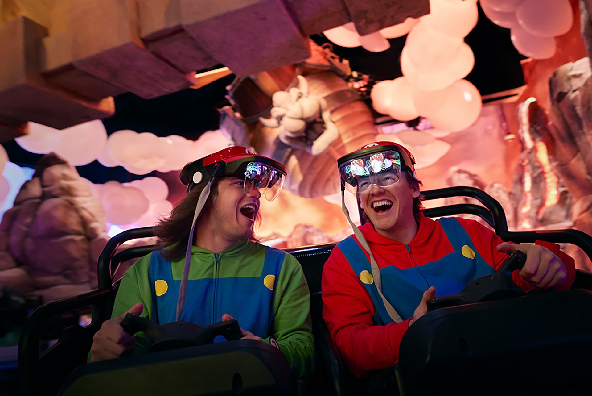 On ride van Mario Kart, Bowser's Challenge - Universal Orlando Resort, Epic Universe