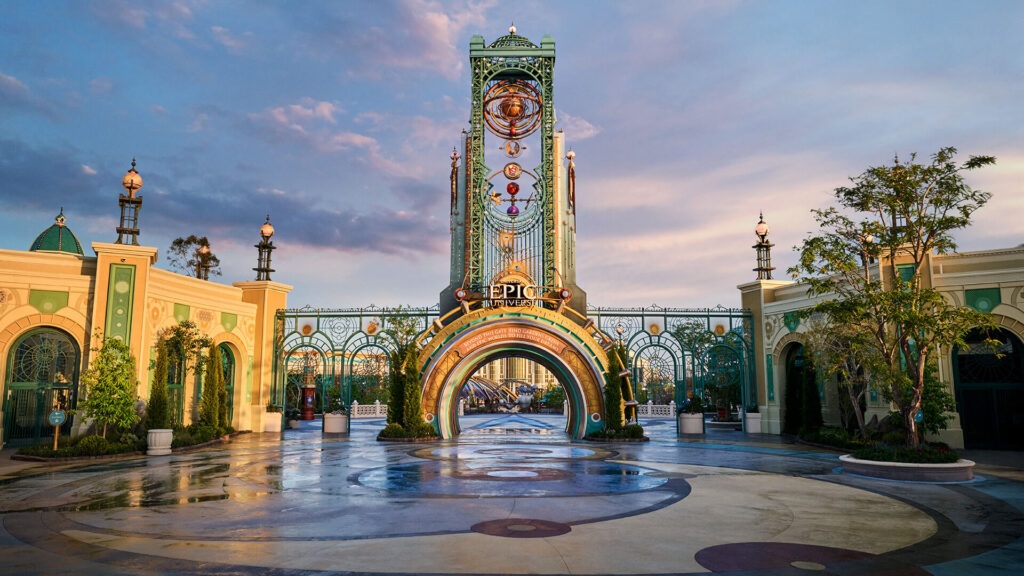 Universal Orlando Resort, Epic Universe - Entrance newest theme park Orlando